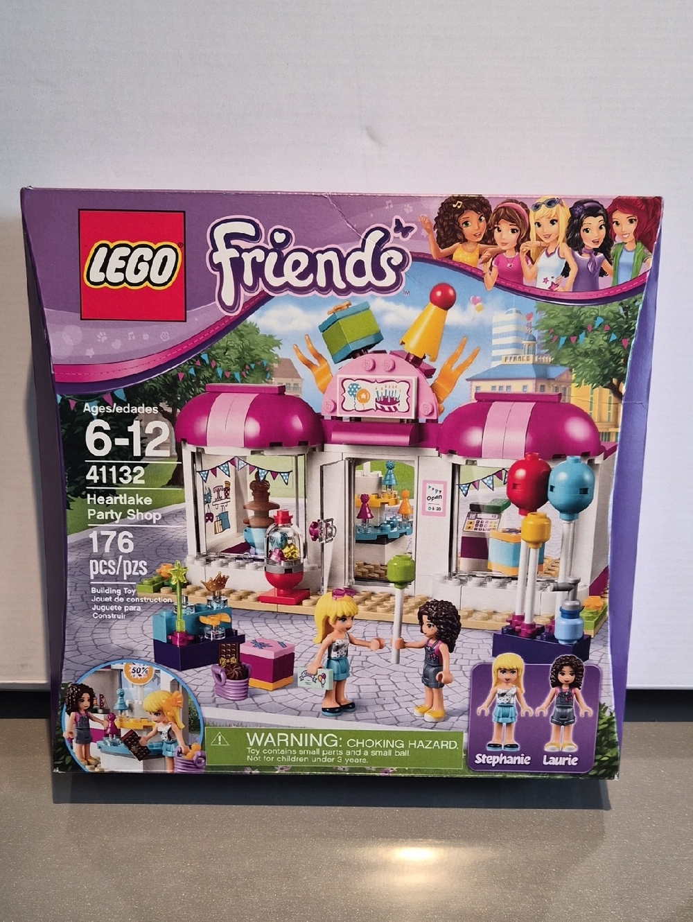 LEGO Friends Heartlake Party Shop - Pink, Purple & White